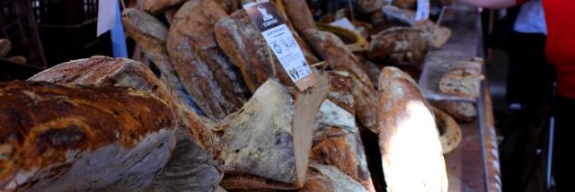 Marché de producteur sous les halles Chatillon sur Chalaronne