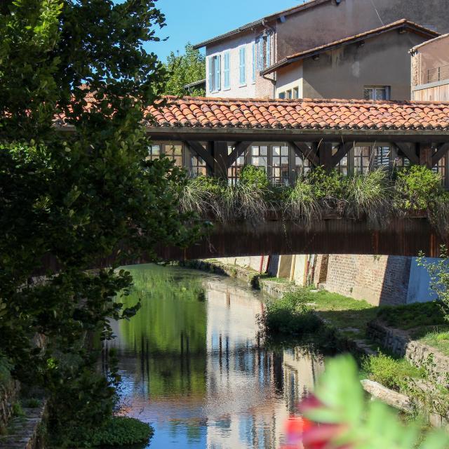 Pont Fleuri de Chatillon Sur Chalaronne