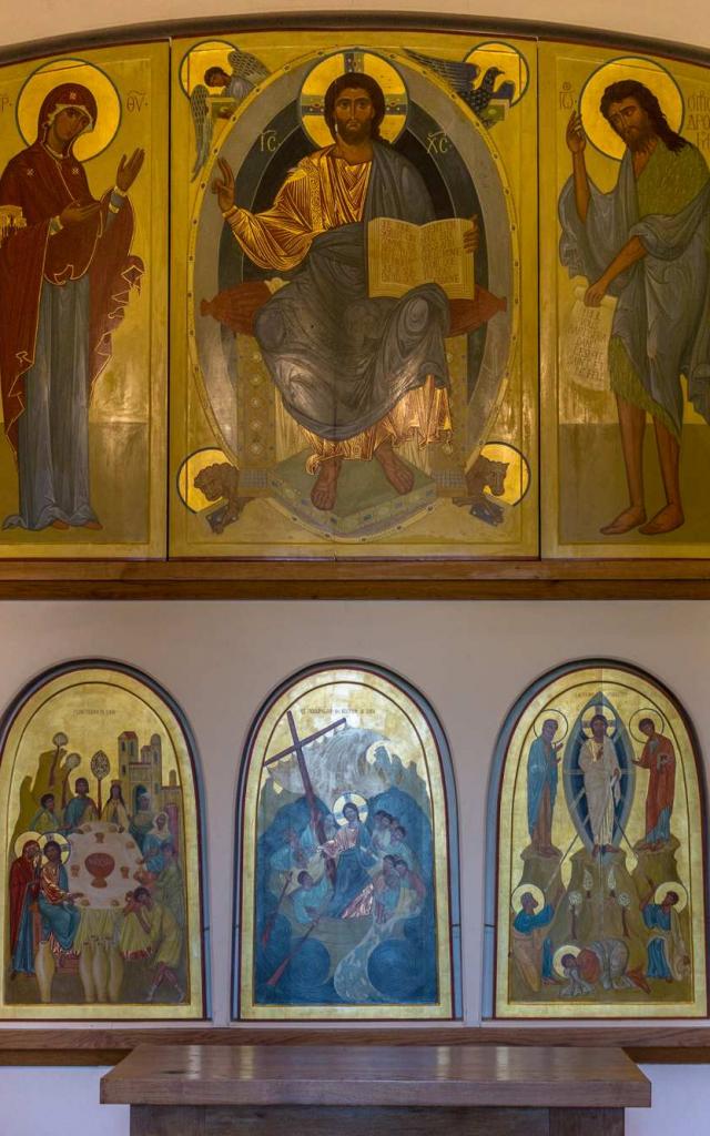 Oratoire de Tibhirine - Salle des Icônes dans l'Abbaye