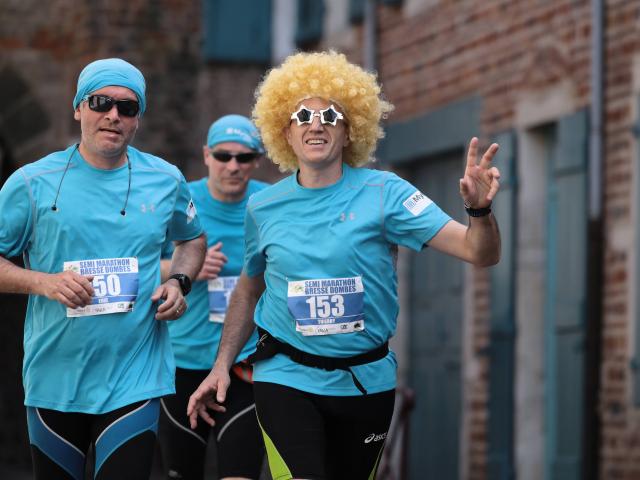 Semi Marathon Bresse Dombes en 2019 à Chatillon sur Chalaronne