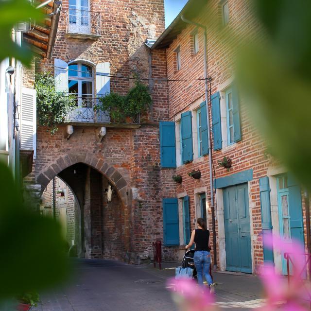 Porte de Villars à Chatillon sur Chalaronne