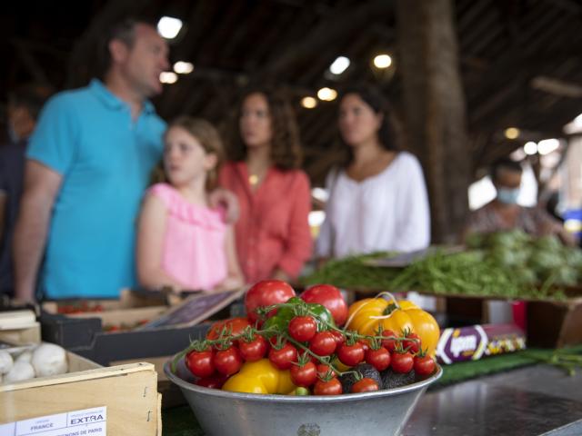 Marche de Chatillon-sur-Chalaronne, Ain.