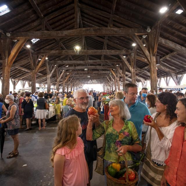 Marche de Chatillon-sur-Chalaronne, Ain.