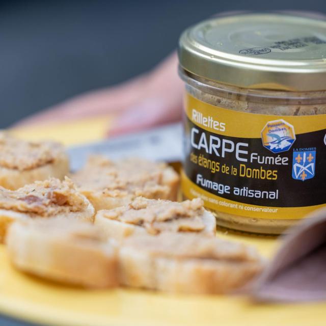 Rillettes de carpe du Fumet des Dombes