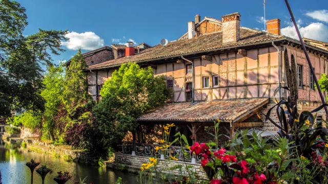 Berges Fleuries de Chatillon sur Chalaronne