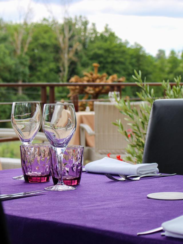 Restaurant à Châtillon sur Chalaronne Auberge de Montessuy Terrasse