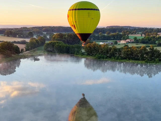 Vol en montgolfière